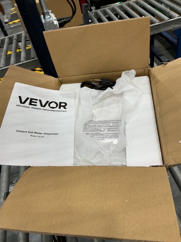 Photo 1 of VEVOR Instant Hot Water Dispenser - 3.2 Quarts, White