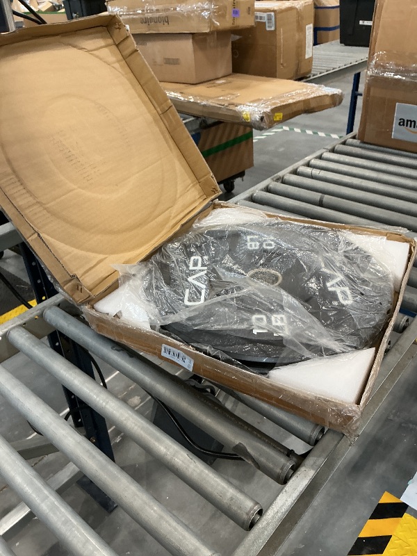 Photo 1 of CAP 190lb Economy Olympic Bumper Plate Set