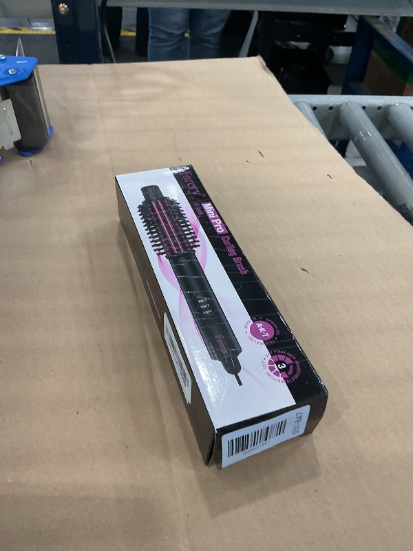 Photo 1 of Farery Mini Thermal Brush 1 Inch Curling Iron - Black