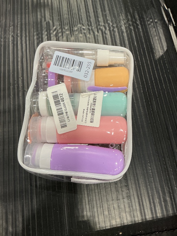 Photo 1 of Zafit 18-Piece Travel Bottle Set (Multicolored C)
