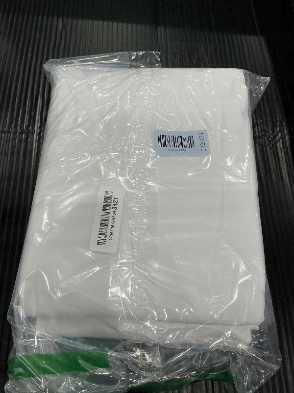 Photo 1 of Amazon Basics Microfiber Duvet Cover Set Full/Queen Bright White
