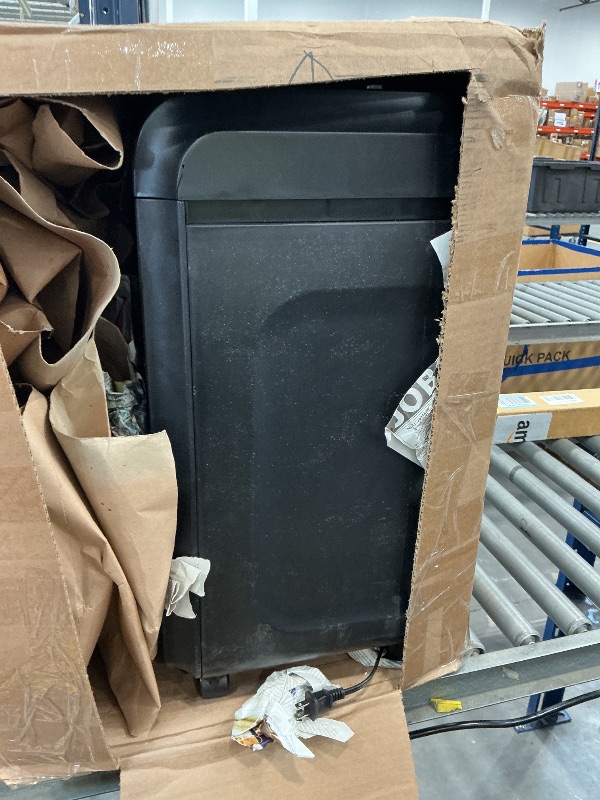 Photo 1 of Amazon Basics 24-Sheet Cross-Cut Paper Shredder