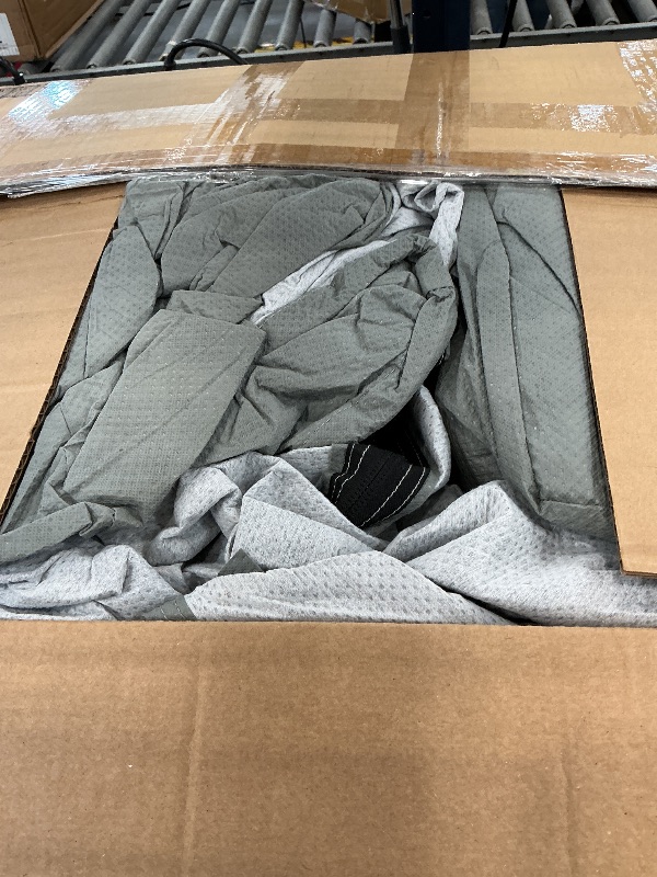 Photo 1 of QEWTYI RV Cover, 7-Layer Travel Trailer Cover, Fits 20-22 FT, Grey