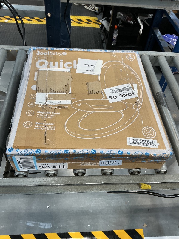 Photo 1 of Jool Baby Quick Flip Toilet Seat with Potty & Splash Guard