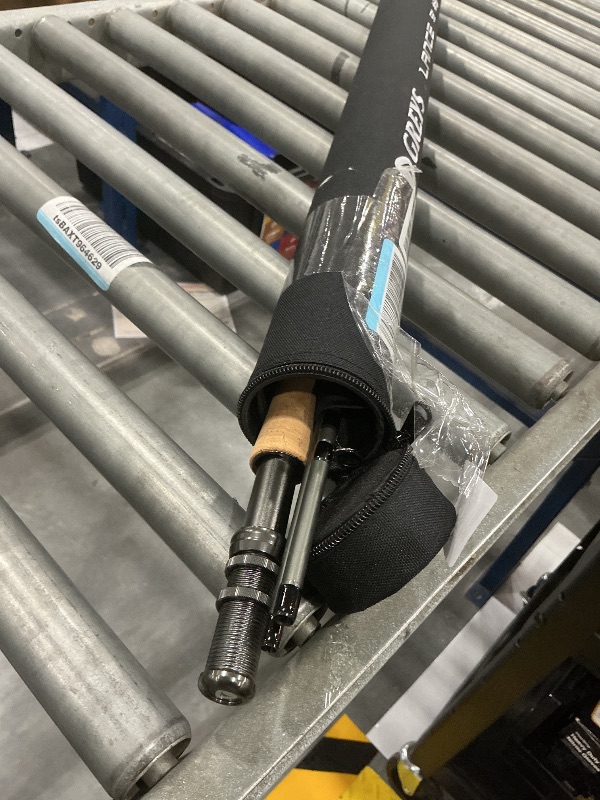 Photo 1 of Greys Lance 9' 5wt Fly Fishing Rod, 4-Piece Intermediate Modulus Carbon Blank, Anodised Alloy Reel Seat, AAA Cork Handle