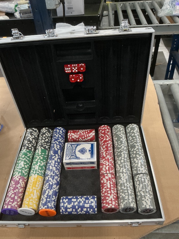 Photo 1 of TENETMAN 500-Piece Poker Chip Set