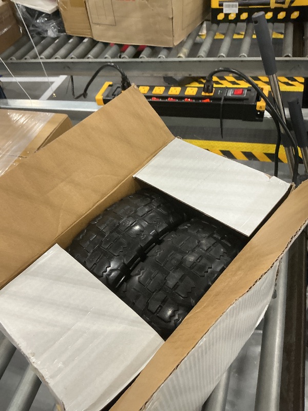 Photo 1 of Kavedodu Replacement Solid Tire and Wheel Assemblies