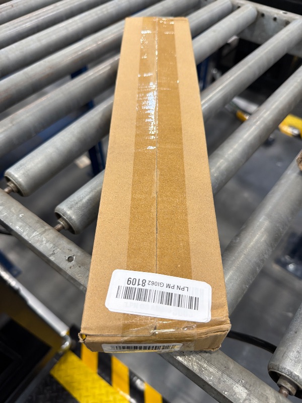 Photo 1 of Thestoa Brown Adjustable Curtain Rod (48"-92")