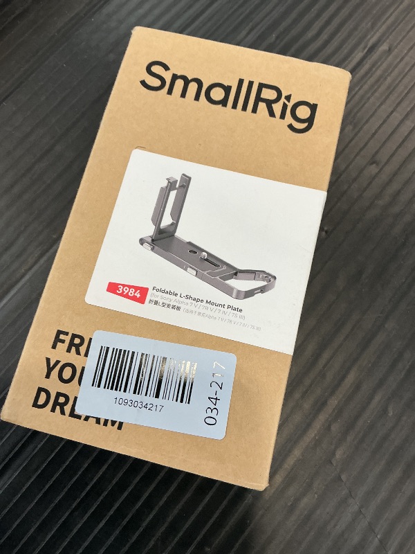 Photo 1 of SmallRig Foldable L-Bracket for Sony Alpha Cameras