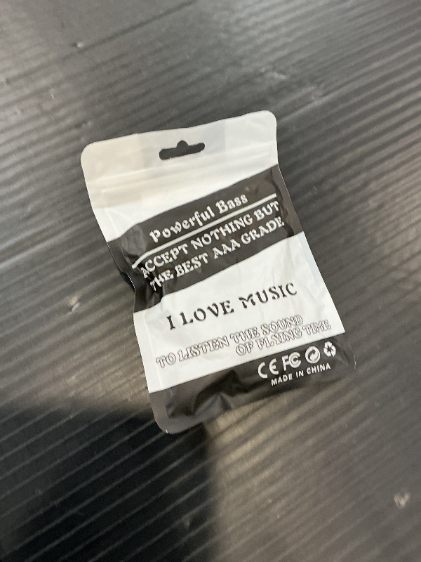 Photo 1 of LINHUIPAD Single Side Earbud Headphones - Black