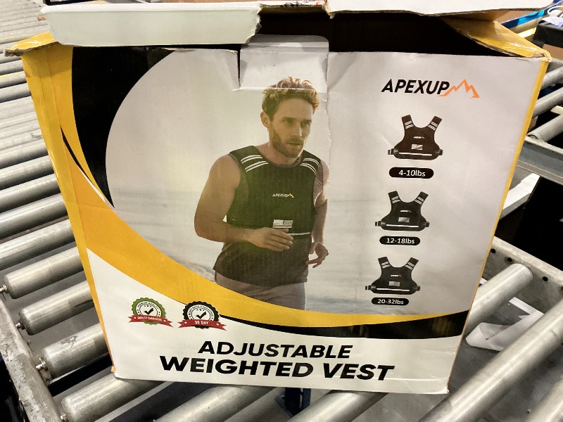 Photo 1 of APEXUP Adjustable Weighted Vest (20-32lb, Pastel Blue)