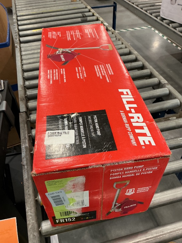 Photo 1 of Fill-Rite FR152 Piston Hand Pump