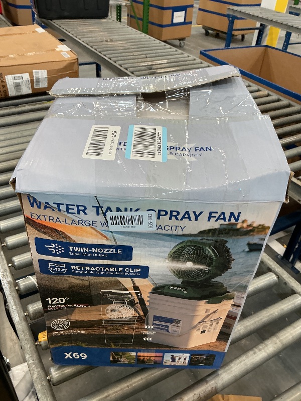 Photo 1 of Lazenry Portable Misting Fan with 25L Bucket