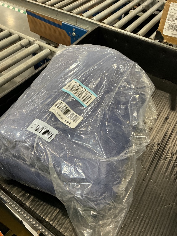 Photo 1 of Leisurely Collection 2026 Premium Upgraded Non-Vacuum Bed Quilt All Seasons 100% Cotton Filled Comforter - Reversible Lightweight Soft Breathable Fluffy (Pure White, Twin)