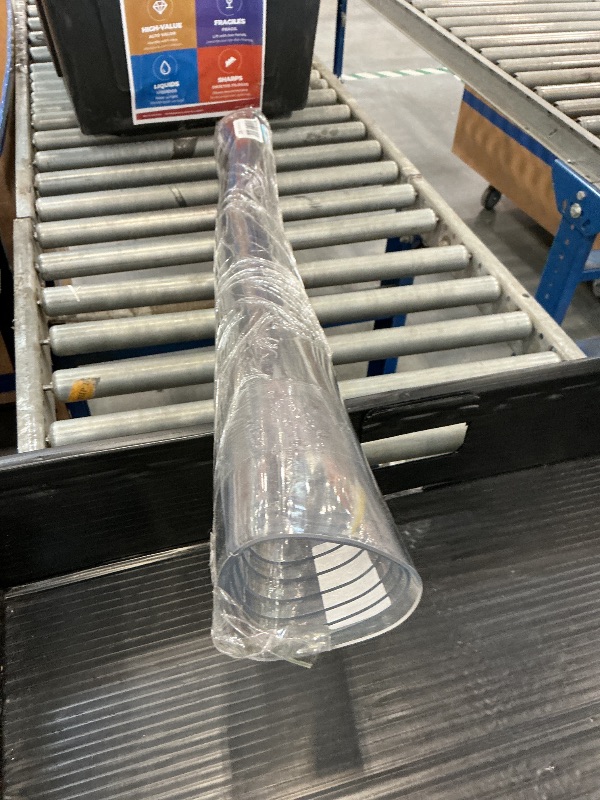 Photo 1 of Royhom Clear Table Protector 36 x 60 Inch, 2mm Plastic Table Cover