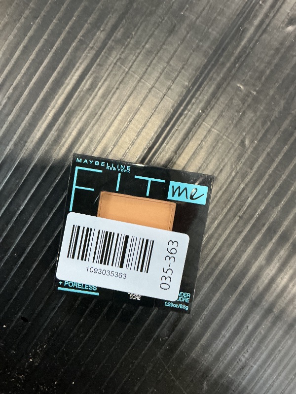 Photo 1 of Maybelline Fit Me Matte + Poreless Powder Foundation Makeup, 312 Golden, 0.29 oz