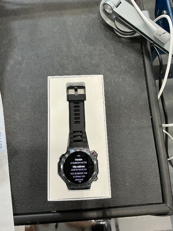 Photo 1 of Jugeman Military Smartwatch for Men - Black