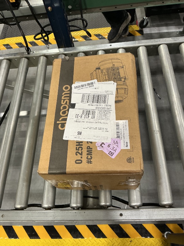 Photo 1 of choosmo 1/4 HP Above Ground Pool Pump Replacement, 2220 GPH High Flow 115V Corded Pool Filter Pump for Existing Sand Filter Setups, Swimming Pool Circulation Pump with 1.25/1.5 in Hose Adapters