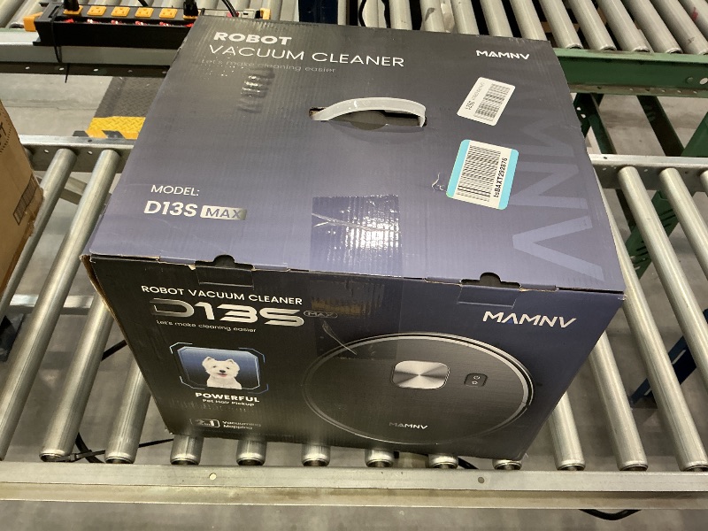 Photo 1 of MAMNV Robot Vacuum and Mop, 11500 Pa Suction, 3-in-1 Robotic Vacuum with Smart LiDAR Navigation, 90 Day Self-Emptying,160 Min Runtime,App/Alexa/Voice Control, Ideal for Pet Hair, Carpet & Hard Floor
