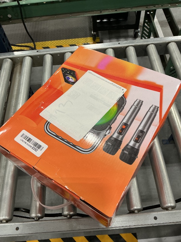 Photo 1 of CYY Karaoke Machine, Portable Bluetooth Speaker with 2 Wireless Microphone