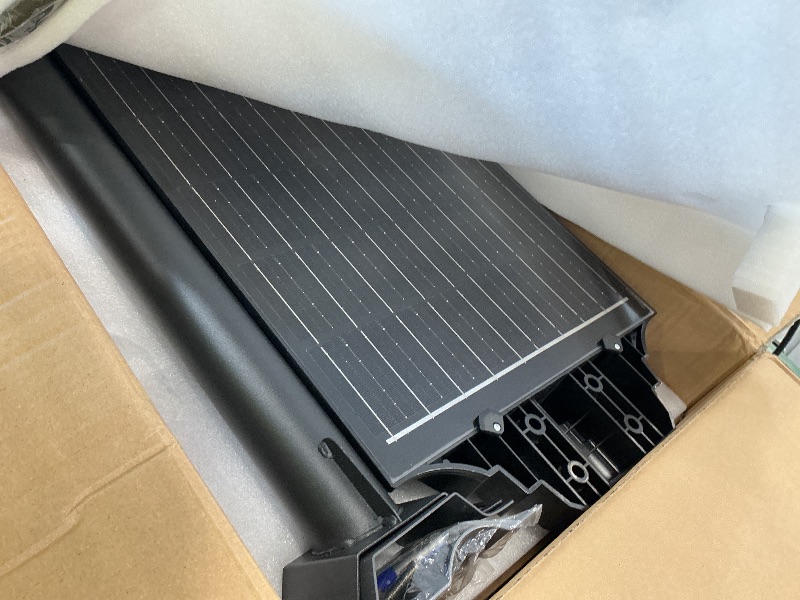 Photo 1 of CEDIO Solar Street Light - Black, 8000W