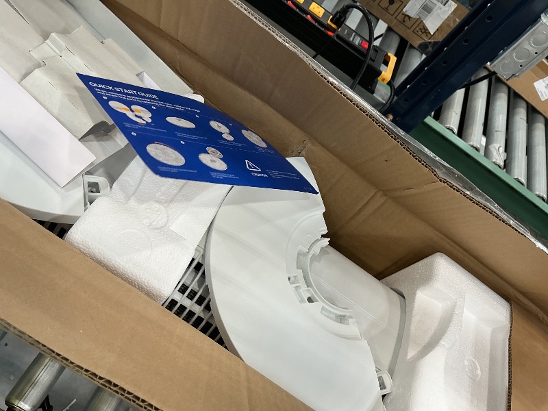 View 3 of DREO Evaporative Air Swamp Cooler, 40” Standing Fans that Blow Cold Air, 80° Oscillating Bladeless Cooling Fan for Bedroom, Removable Water Tank, Ice Packs, Remote Control, 4 Speeds, 7H Timer, White