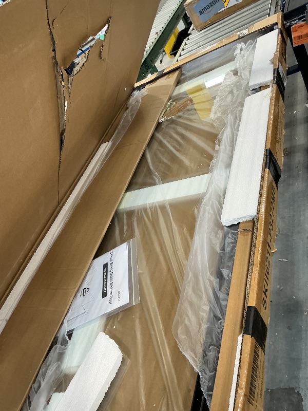 Photo 1 of ENSO SENKA Frameless Pivot Glass Shower Door, 30.8-32" x 72", Matte Black