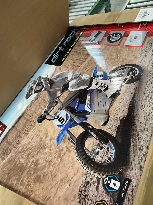 View 3 of Razor Dirt Rocket MX350 Electric Motocross Bike