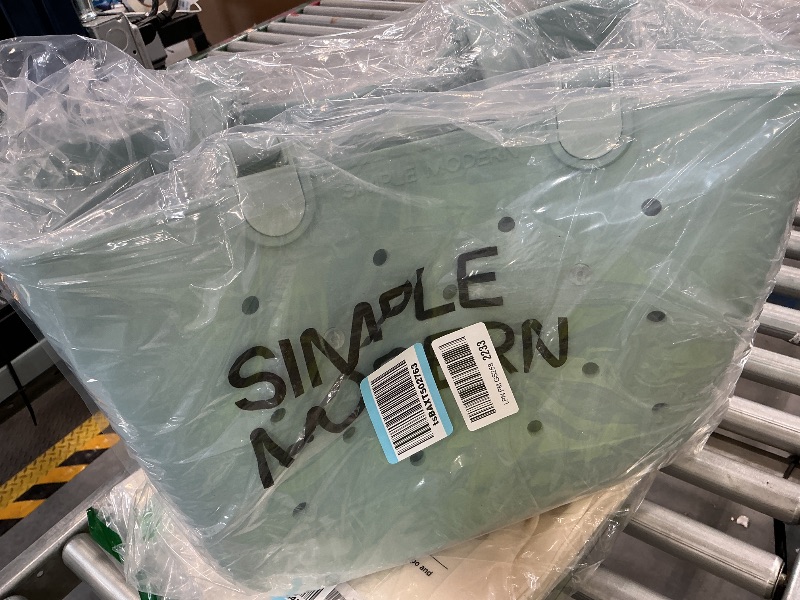 Photo 1 of Simple Modern Waterproof Rubber Beach Bag | Large | Green