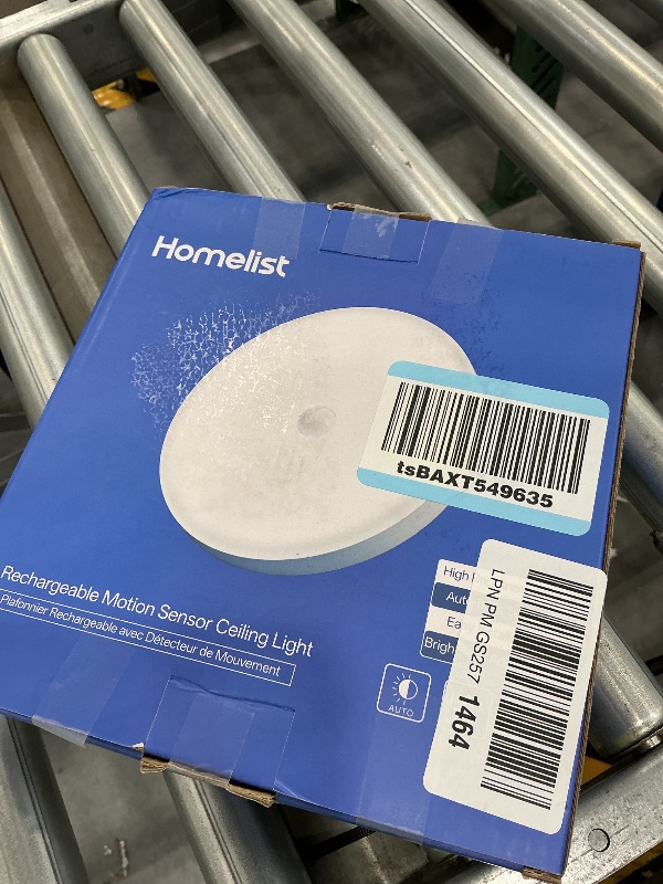 Photo 1 of Homelist 12000mAh Rechargeable Ceiling Light-Wide Lighting Coverage 2PC