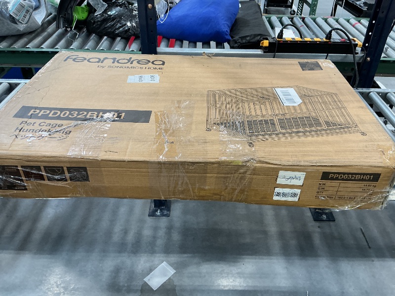 Photo 1 of Feandrea Heavy-Duty Foldable Dog Crate