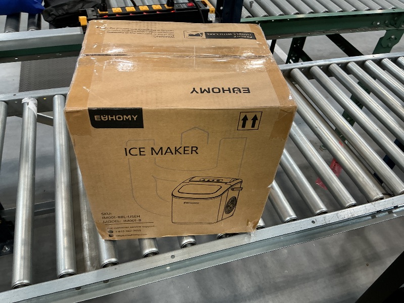 Photo 1 of EUHOMY Countertop Ice Maker - 26lbs/Day, Black