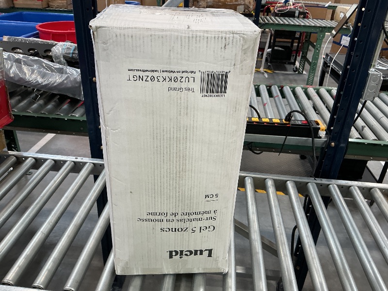 Photo 1 of LUCID Gel Memory Foam Mattress Topper, King