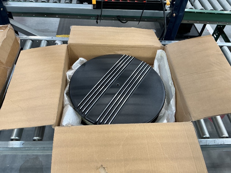 Photo 1 of TBAPFS 14" Round Black Half Finned Air Cleaner Kit
