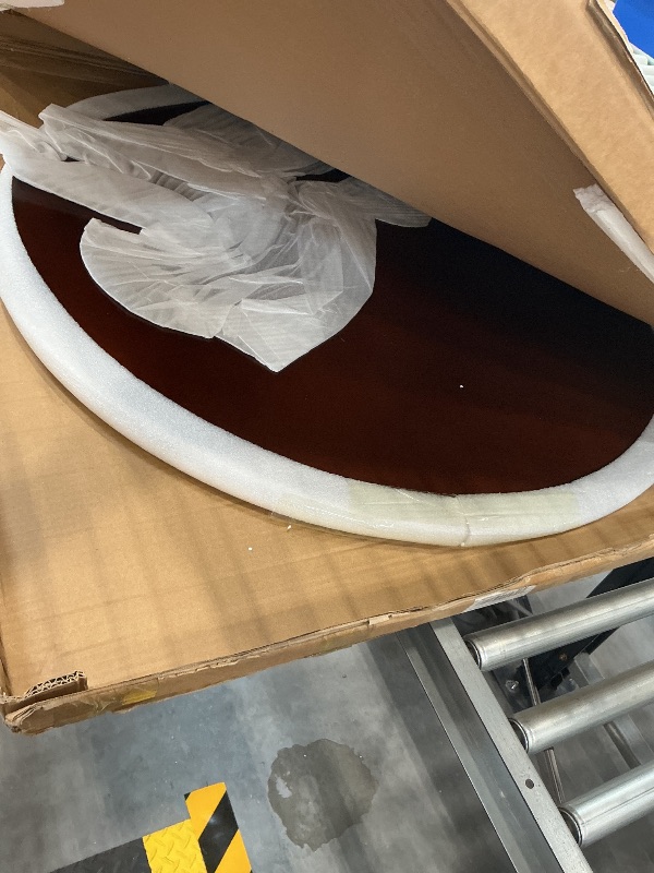 Photo 1 of HHFSST Wooden Lazy Susan Turntable - 24-40 inch