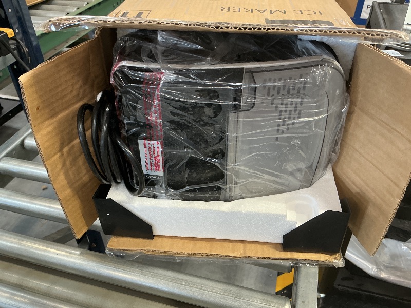 Photo 1 of EUHOMY Nugget Ice Maker Countertop - 34lbs/Day, Black