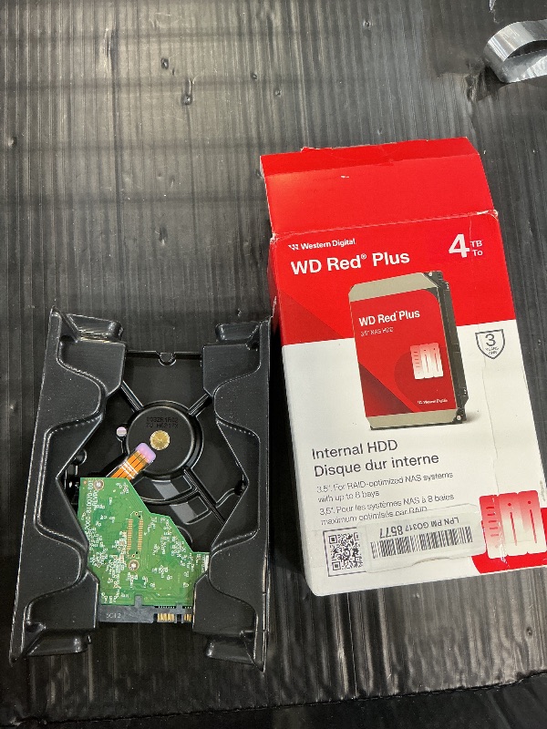 Photo 1 of Western Digital 4TB WD Red Plus NAS Internal Hard Drive