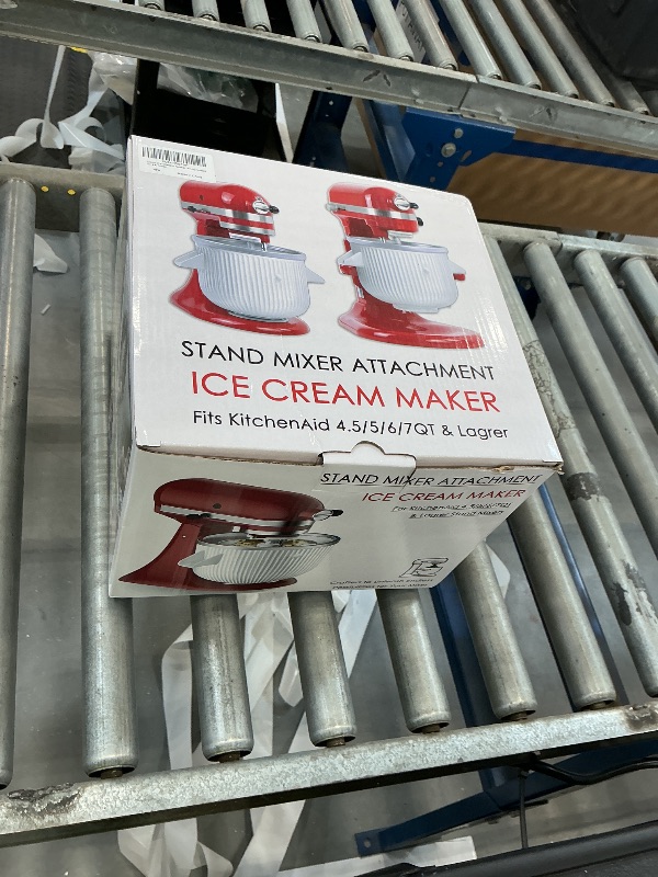 Photo 1 of Ezato Ice Cream Maker Attachment for KitchenAid Mixers
