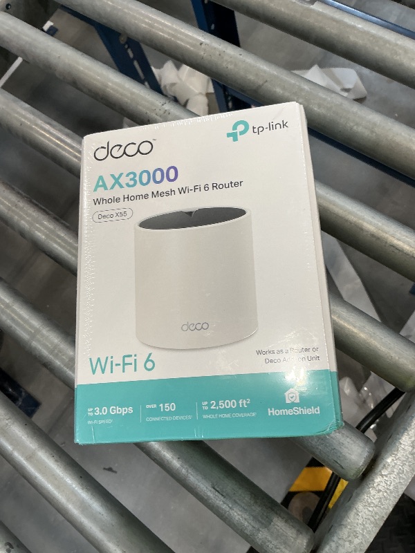 Photo 1 of TP-Link Deco X55 AX3000 WiFi 6 Mesh System (1-Pack)