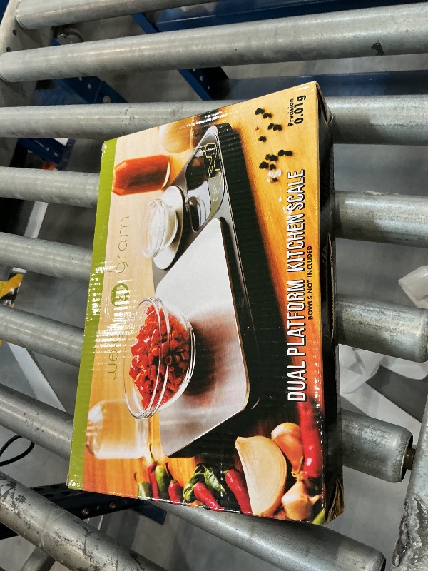 Photo 1 of Weigh Gram Dual Platform Digital Kitchen Scale