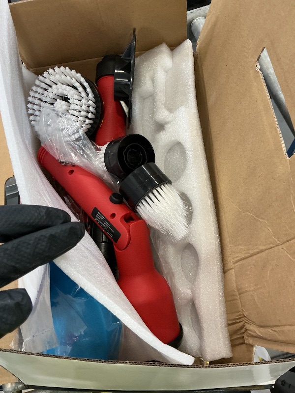 Photo 1 of Uniqwamo Electric Spin Scrubber - Red
