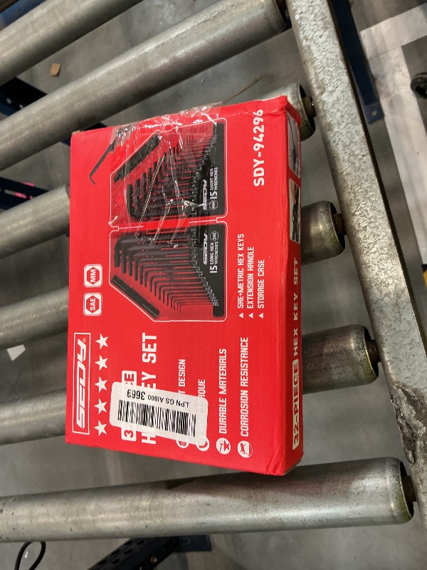 Photo 1 of SEDY 32-Piece Hex Key Wrench Set