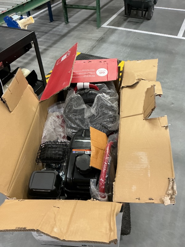 Photo 1 of EARTHQUAKE Victory Rear Tine Tiller, Powerful 209cc 4-Cycle Viper Engine, Rugged Bronze Gear Transmission, Counter-Rotating Tines, Instant Reverse, Pneumatic Wheels, Model: 39381, Red/Black