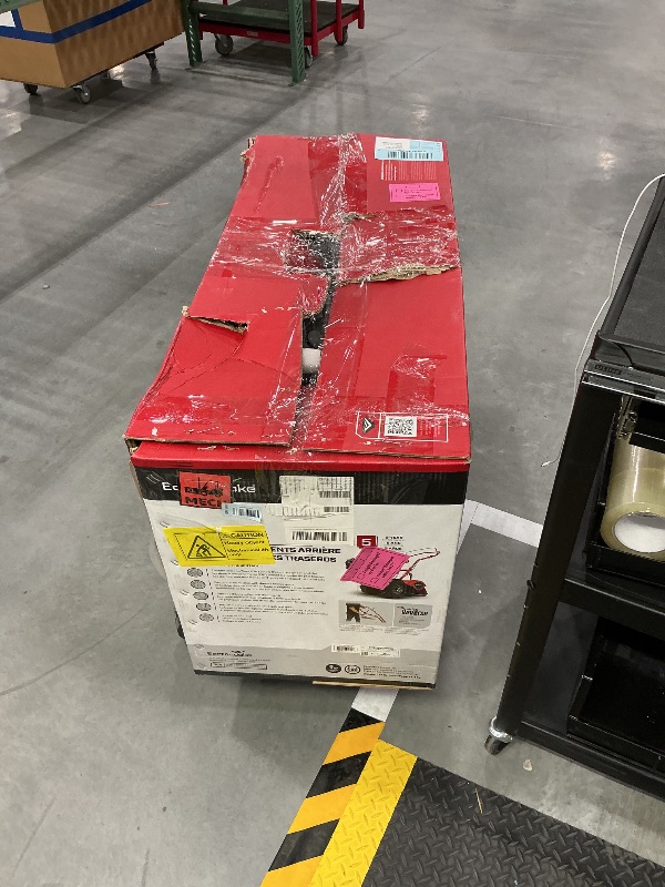 Photo 1 of EARTHQUAKE Victory Rear Tine Tiller, Powerful 209cc 4-Cycle Viper Engine, Rugged Bronze Gear Transmission, Counter-Rotating Tines, Instant Reverse, Pneumatic Wheels, Model: 39381, Red/Black