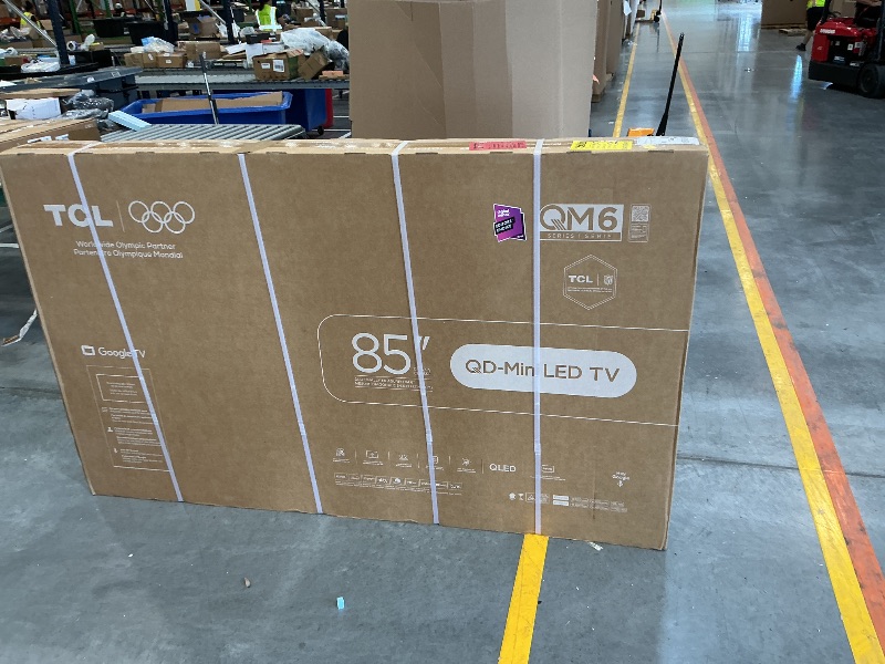 Photo 1 of TCL QM6K 85-Inch QLED 4K Smart Google TV