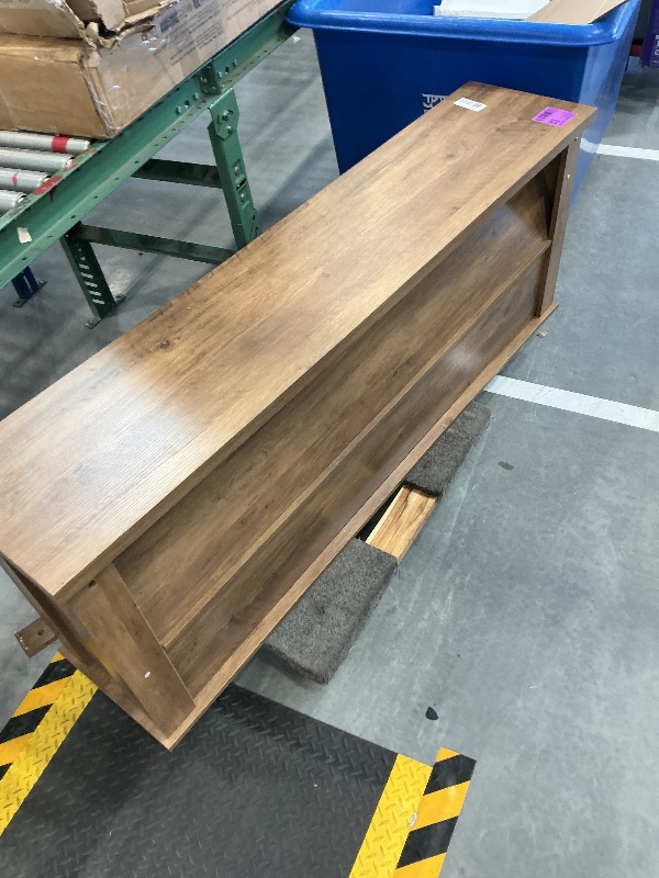 Photo 1 of Tribesigns 63" Bar Table with Storage & Footrest