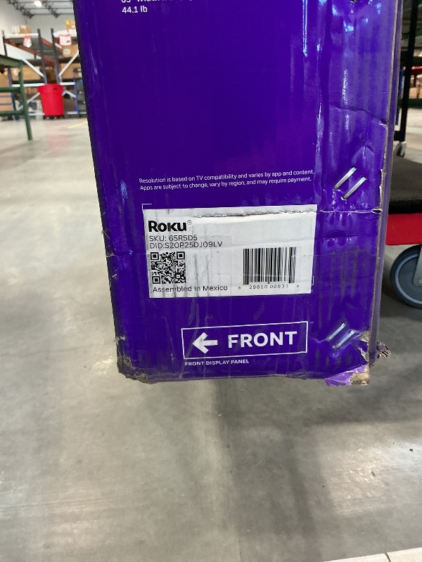 Photo 1 of Roku 65" QLED 4K Smart TV