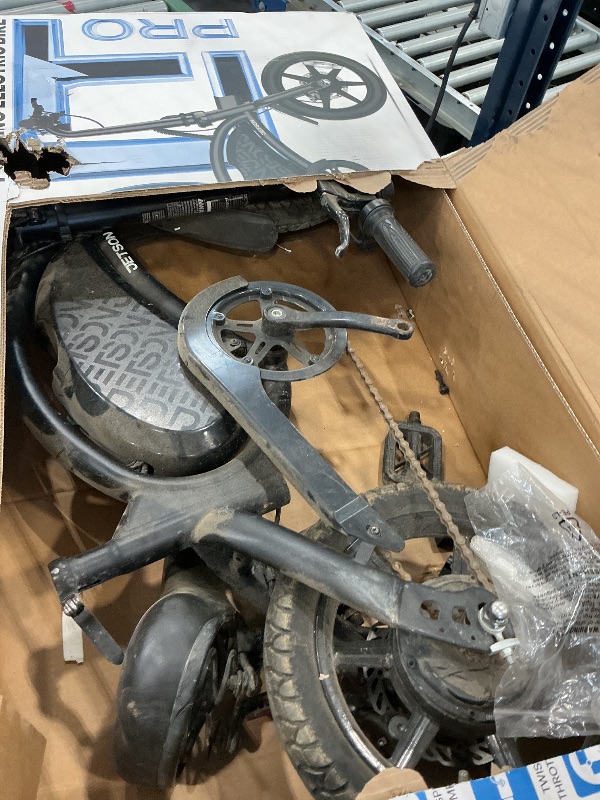 View 2 of Jetson Bolt Pro Adult Electric Bike, Pedal Assist up to 30 Miles, Foldable, Built-in Carrying Handle, Lightweight Frame, LED Headlight, Dual Disc Brakes, Twist Throttle & Cruise Control, Ages 12+