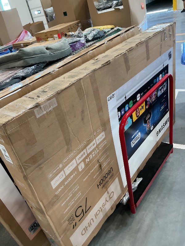 Photo 1 of Samsung 75-Inch Class U8000H Series Crystal UHD, 4K, Smart TV, 2026 Model
