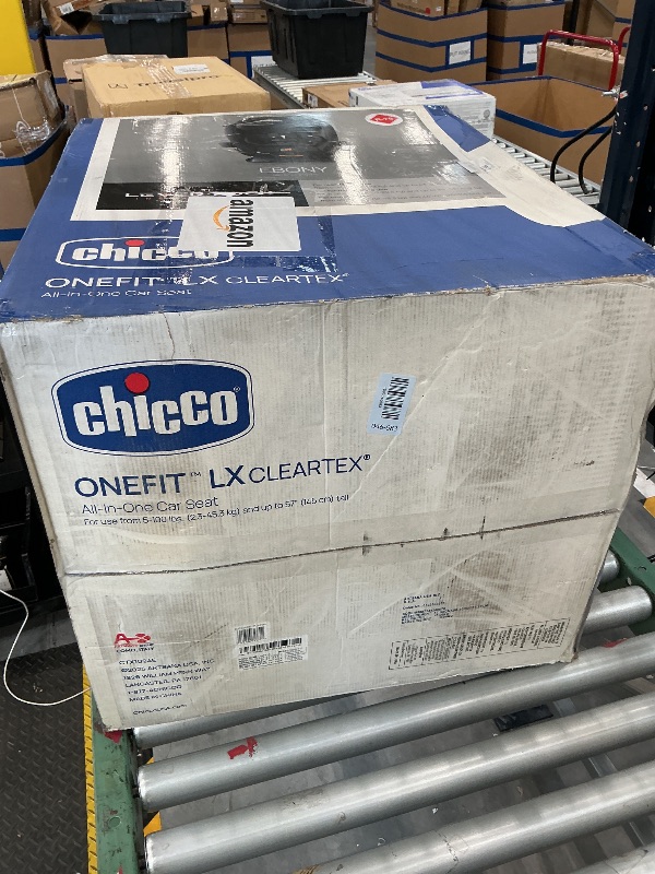 Photo 1 of Chicco OneFit LX ClearTex All-in-One Booster Car Seat, LeverLock
